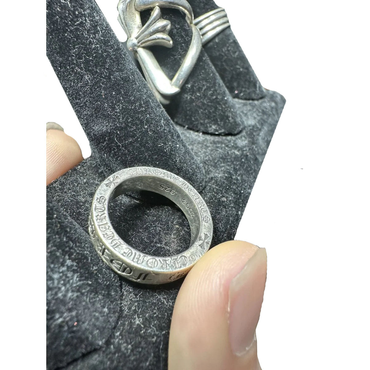 CHROME HEARTS RING forever 8.5
