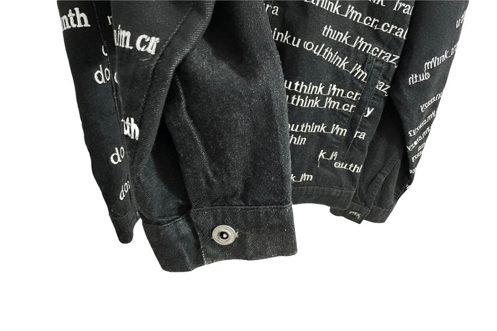Who Decides War Crazy Denim Jacket