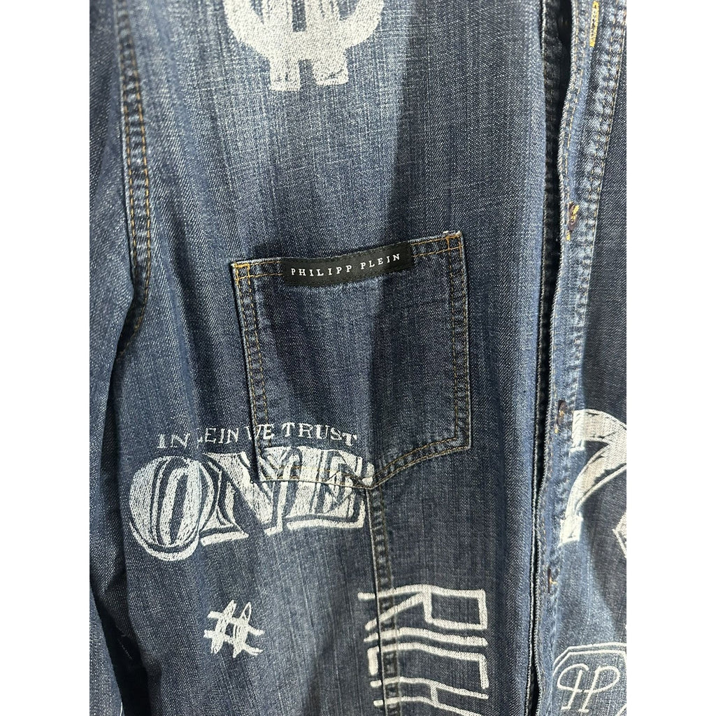 Philipp Plein Denim Shirt