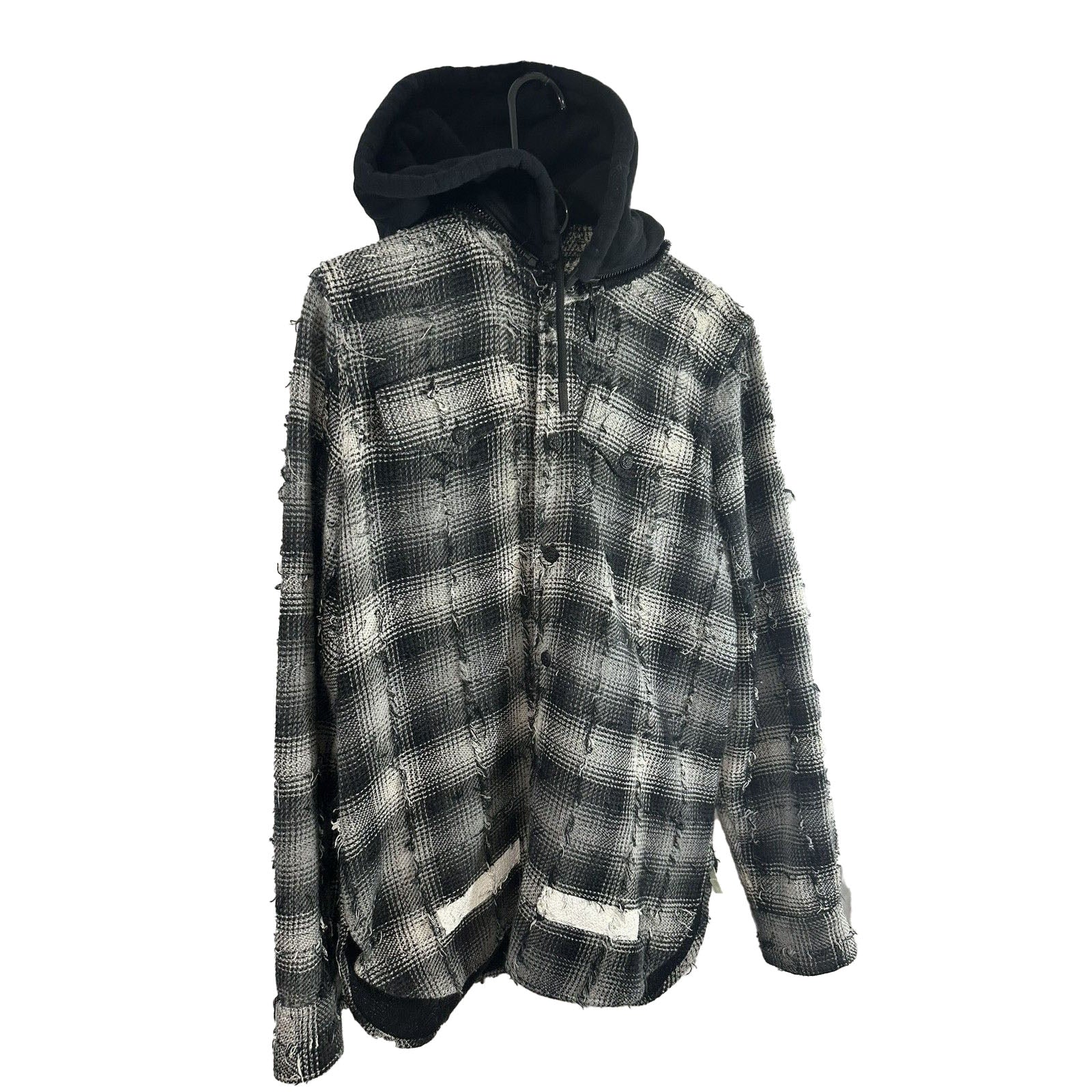 OFF WHITE PLAID SWEATER