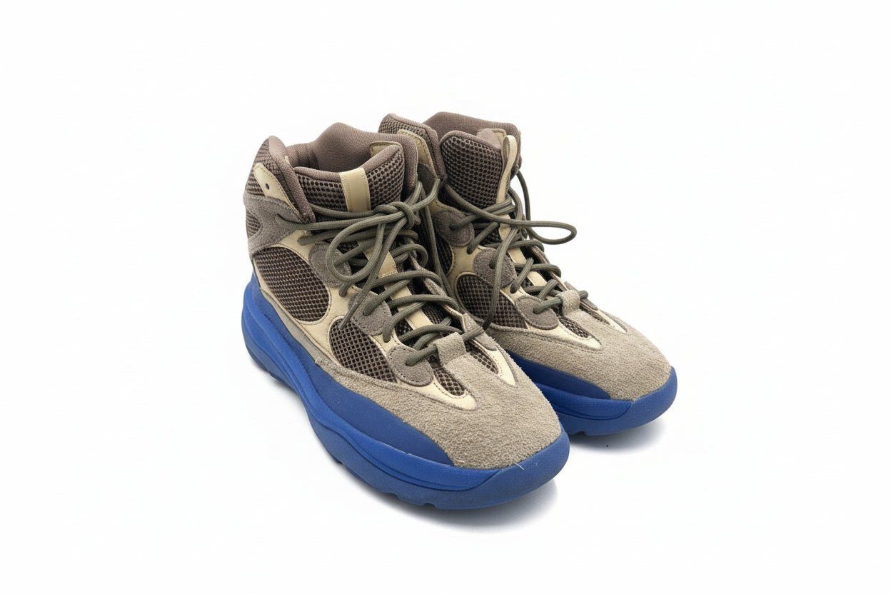 ADIDAS YEEZY DESERT BOOT TAUPE BLUE 13 WORN ONCE GY0374