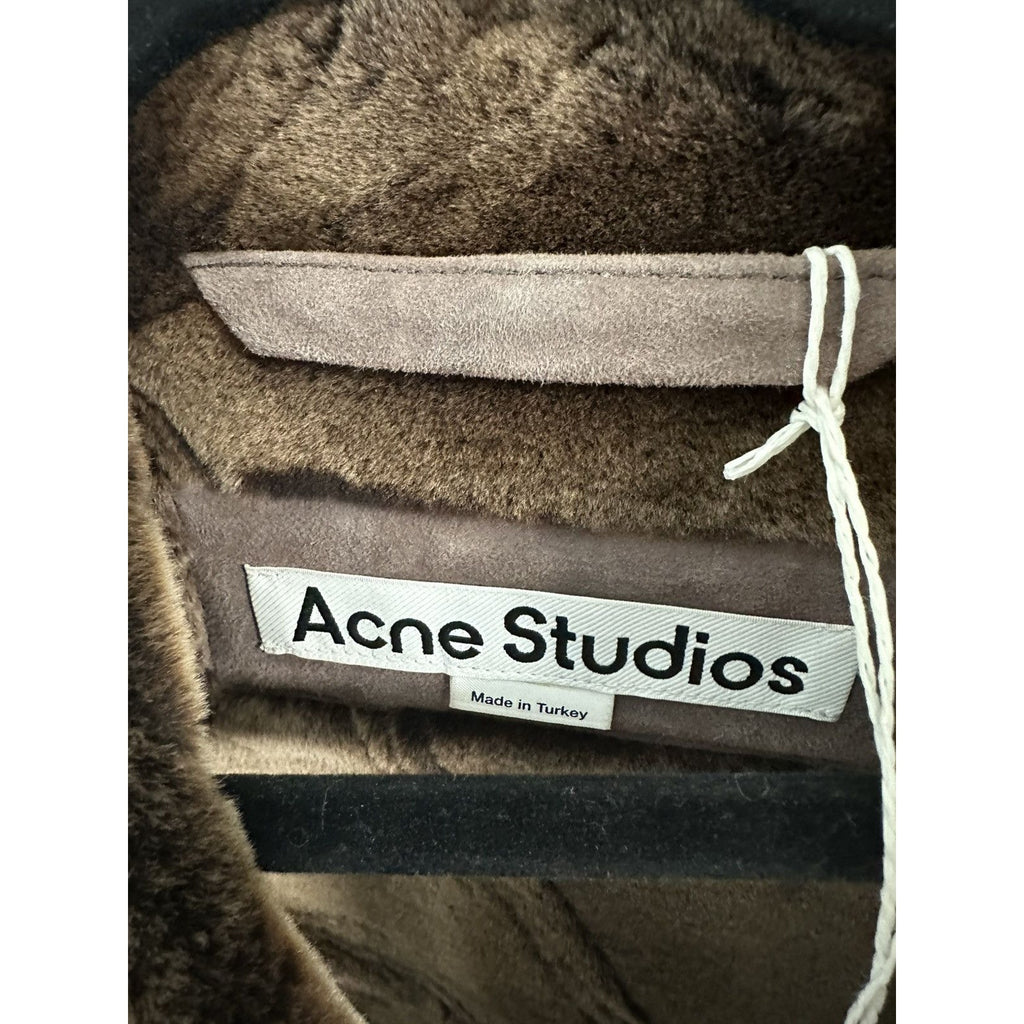 Acne Studios Shearling color block Vest