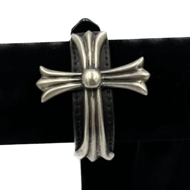 Chrome hearts large cross bracelet