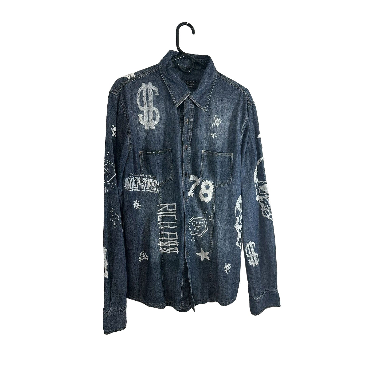 Philipp Plein Denim Shirt