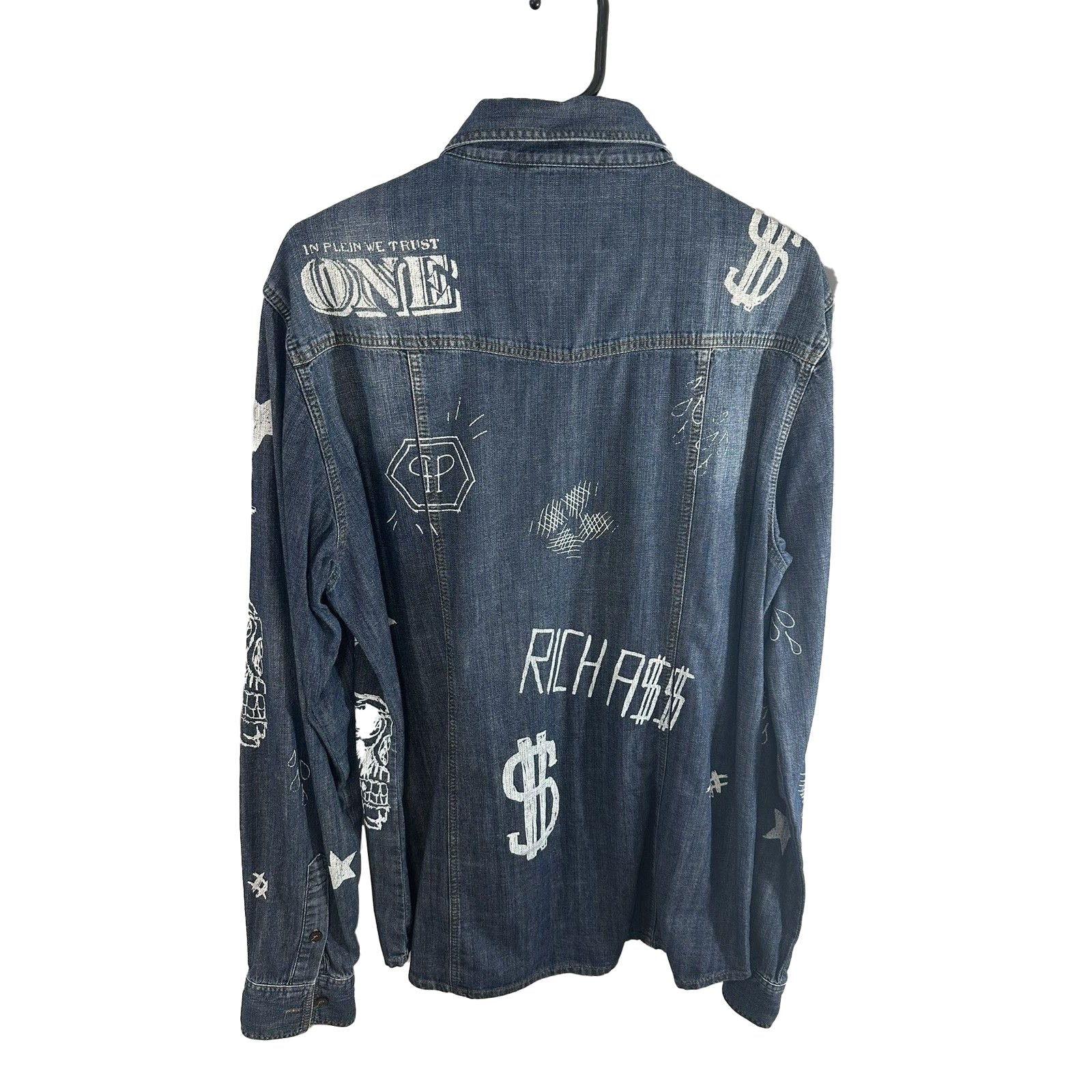 Philipp Plein Denim Shirt