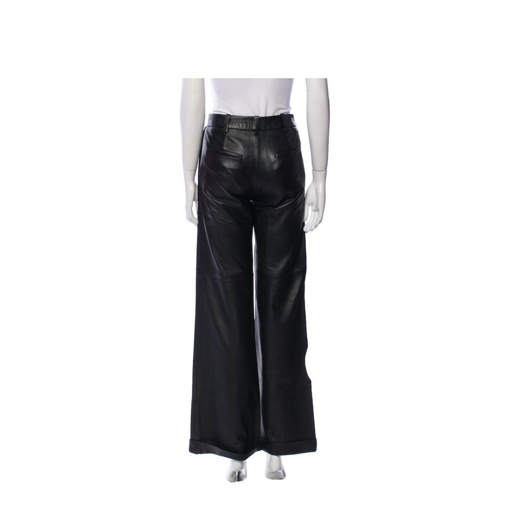 OFF WHITE LEATHER PANTS